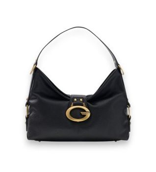Guess para mujer. HWBB9308180 Bolso de hombro Camden negro (OSFA), Casual, Poliuretano