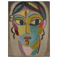 cuadro lienzo - mystical head - alexej von jawlensky - 60x80cm