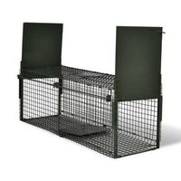 trampa para animales vivos 2 puertas vidaxl