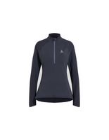 camiseta de trail odlo 12 zip zeroweight unisex