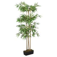arbol de bambu artificial con 988 hojas verde 150 cm vidaxl