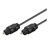 cable de audio goobay avk 216-050 toslink 05 m negro