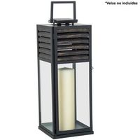 farol portavelas 54cm metal ne gromadera