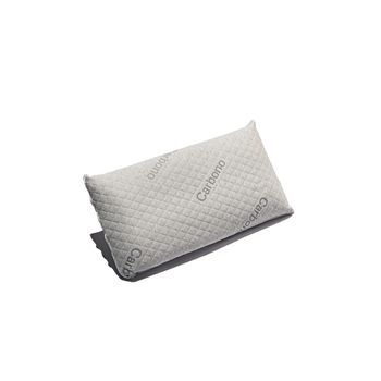Pack 2 Almohadas Carbono 80 Cm Firmeza Media Desenfundable Efecto Anti-stress