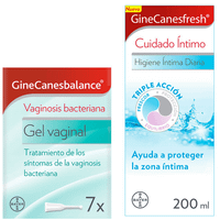 gine-canesten ginecanesbalance vaginosis bacteriana 7x5 ml  ginecanesfresh higiene intima diaria 200 ml