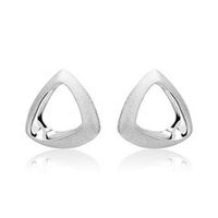 pendientes de plata 925 esmerilada
