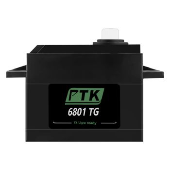 PTK 6801 NG 40g Servo digital de nylon engranaje para avión RC aeronave de ala fija coche robot motor de dirección