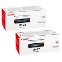 original multipack canon lasershot lbp-1110 printer toner cartridges 2 pack -1550a003ba
