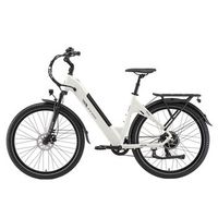bicicleta electrica ttgo c5 250w 48v 135ah frenos hidraulicos 275r todoterreno blanca