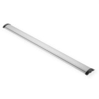 organizador de cables roline 19083107 piso aluminio negro plata 1104x92x22 mm