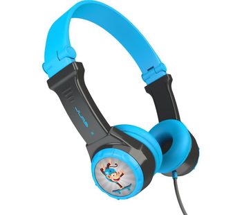 JLAB JBuddies Folding Kids Headphones - Blue, Blue