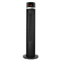 aigostar ross - ventilador de torre con mando a distancia 103cm pantalla led 3 velocidades 3 modos oscilante 60 temporizador 7 horas ventilador silencioso 35w sin aspas facil instalacion