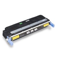 hp 645a toner original laserjet amarillo