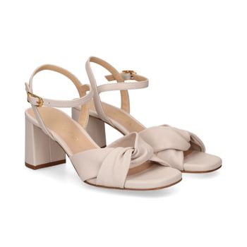 Unisa Sandalias Con Tacón Mujer - Blanco Talla 39