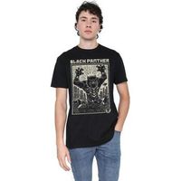 black panther camiseta manga larga tv19818 para hombre