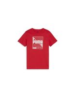 camiseta puma graphics rojo infantil