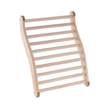 Respaldo Ergo Lumbar Ajuste Madera 15mm Saunafit