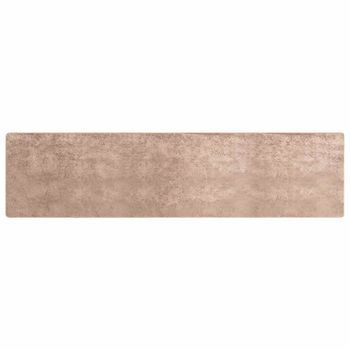 Pasillo De Alfombra Marsa Arena 80 X 400 Cm Poliéster Y Pvc Vidaxl