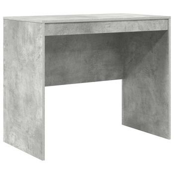 Escritorio Gris Concreto 90 X 50 X 76 Cm Vidaxl