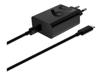 Cargador de pared - motorola TurboPower 68W, Universal, USB-C, Cable 1m, Negro