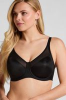 hunkemoller sujetador de aros reductor no preformado nina negro