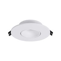 aro empotrable oniro redondo al29xd11cm policarbonato pc blanco