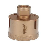 corona diamante para amoladora 60 mm conexion rosca m14 corte seco