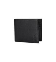 polo ralph lauren para hombre 405913723001 cartera de piel pebble negro osfa casual clasico