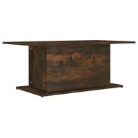 mesa de centro 102x555x40 cm madera - marron