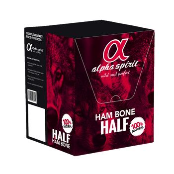 Alpha Spirit Half Ham Bone - Saver Pack: 3 x 120g