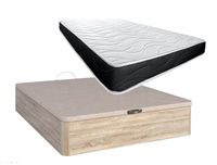 cama canape abatible  colchon enrollado de 135cm