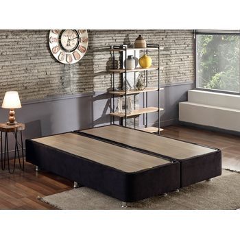 Canapé Doble Ela Double (140 X 190) Negro