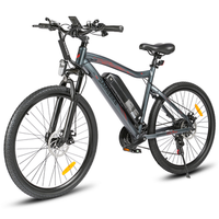 bicicleta electrica urbana samebike sy26-ii 250 w 13 ah shimano de 21 velocidades gris