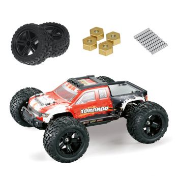 HBX 2996A 2996 FC610 1/10 RC Piezas de coche neumáticos Ruedas Pegamento/Adaptado hexagonal/Pines de vehículos Modelos d