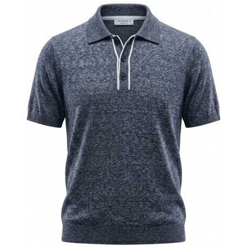 Jeordie's Polo 60686 POLO MM C/CONTRASTI-400 BLEU para hombre
