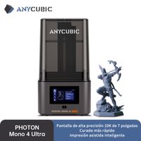 anycubic photon mono 4 ultra v2   lcd impresora 3d 7 10k resina uv de alta precision impresion 3d 22l tamano de volumen de construccion 236mm  231mm  430mm