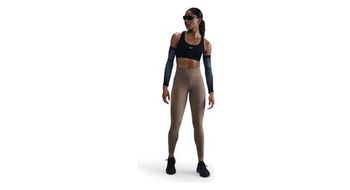 Mallas largas 7 8 nike dri fit swift marron para mujer
