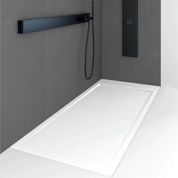 Plato De Ducha Resina Quore Blanco  70x140cm