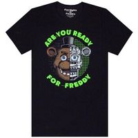 five nights at freddys camiseta are you ready for freddy para nino