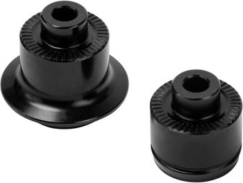 Brand-X Trail Wheelset Rear QR End Caps, Black