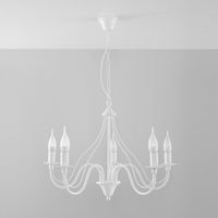 lampara de arana minerwa ii 5 luces