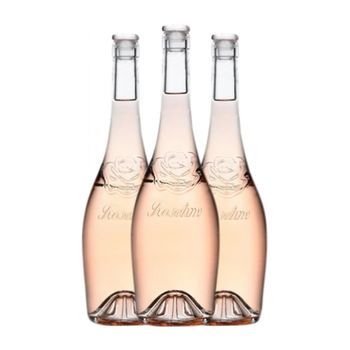 Château Sainte Roseline Vino Rosado Prestige Rosado Côtes Joven 75 Cl 13% Vol. (pack De 3 Unidades)