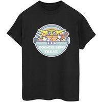 disney camiseta manga larga the mandalorian eggcellent easter para mujer