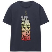 hocus pocus camiseta lit the black flame candle para mujer