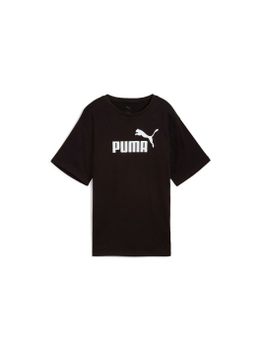 Camiseta Puma Essentials No. 1 Logo Relax, Black Mujer