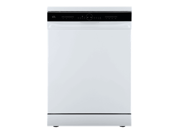 Lavavajillas - ok. ODW 6061-1 E FS W, 13 Servicios, 6 Programas, 59.9 cm Ancho, Control Electrónico, Blanco