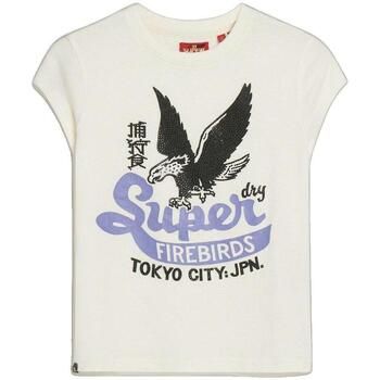 Superdry Camiseta T-shirt à manches courtes avec motif fantaisie para mujer