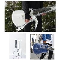 bolsa de almacenamiento de guitarra transparente de 42 pulgadas