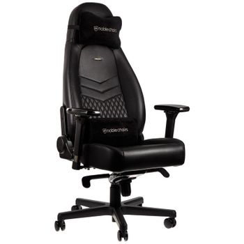 Noblechairs Icon Silla Acolchada Cuero Negro