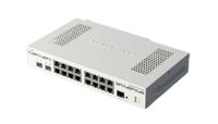 router mikrotik ccr2004-16g-2spc ethernet 16 puertos sfp 25gbps alto rendimiento blanco